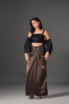 Urban Muse Drape Couture - Indo Westen Outfit - Meeami Fashion