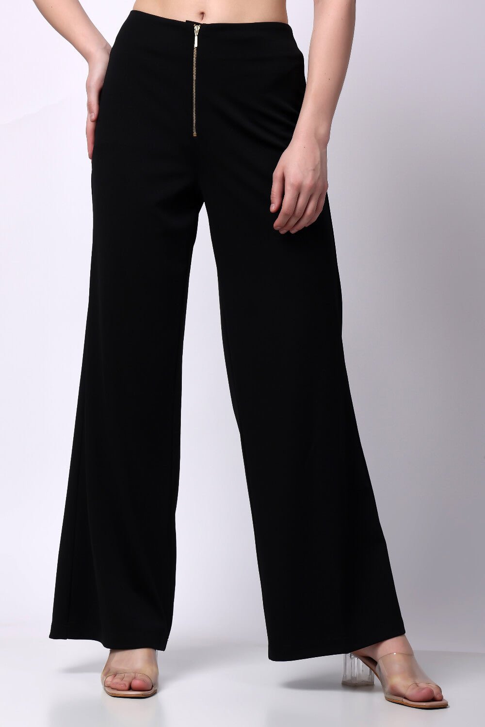 Black Arrow Trouser - Meeami Fashion