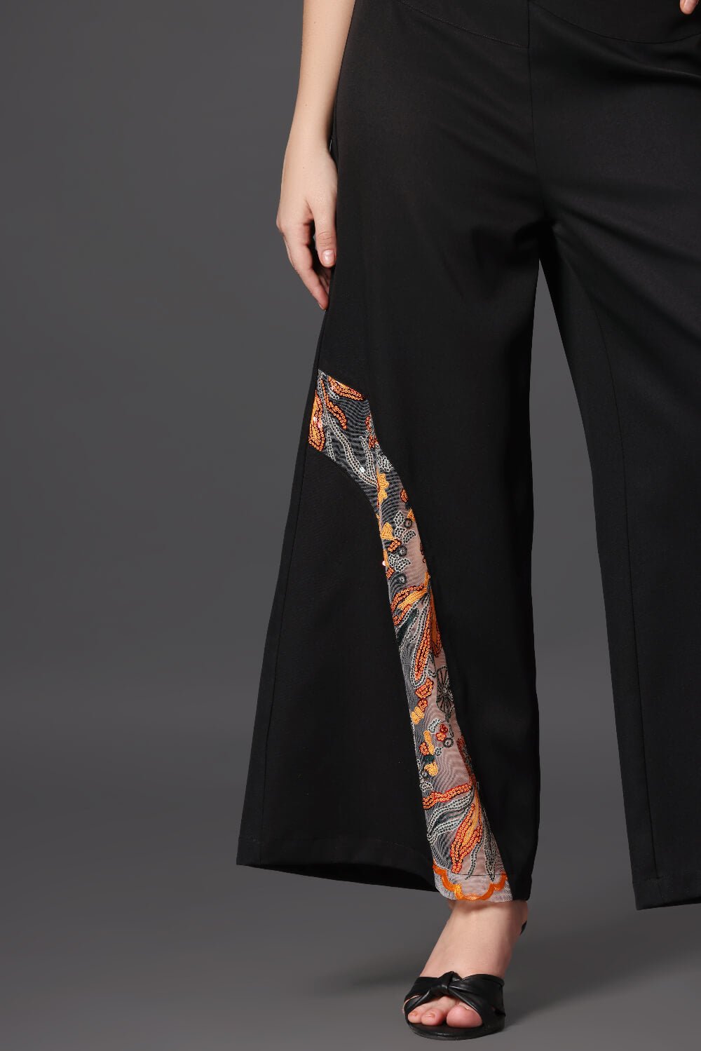 Black Coordination Set - Meeami Fashion