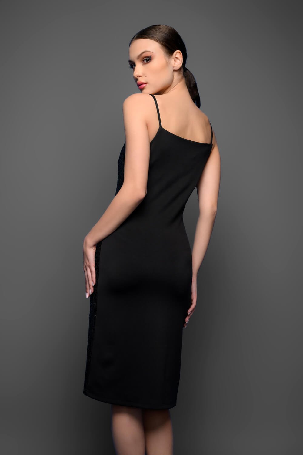 Black Mist Dress - Meeami Fashion
