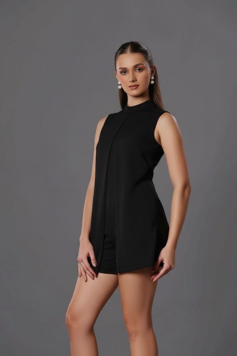 Black Skort Allure - Meeami Fashion