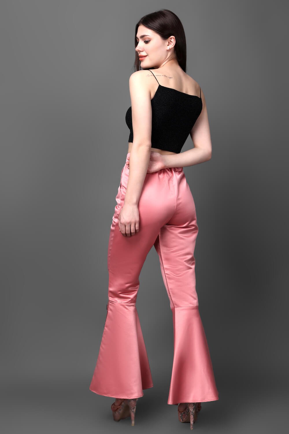Blossom Pink Trouser - Meeami Fashion