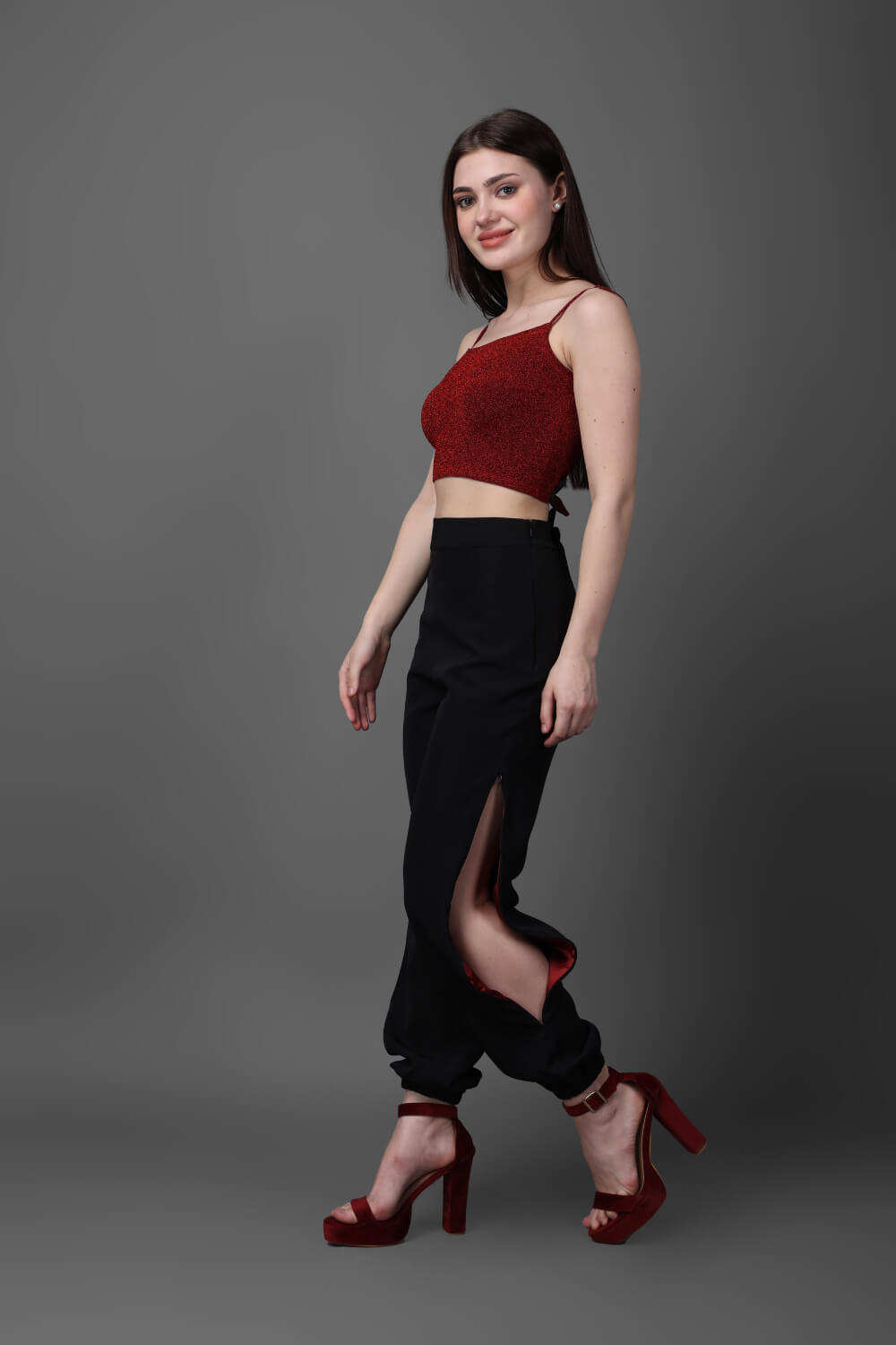 Cardinal Coord Set - Meeami Fashion