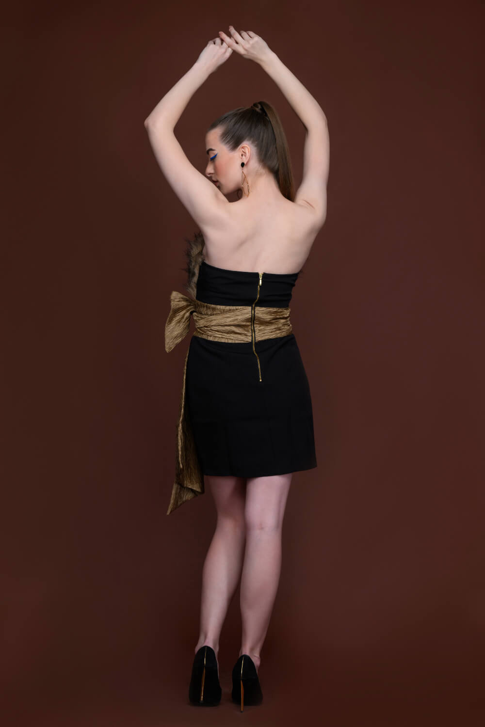 Flurry Brownie Dress - Meeami Fashion