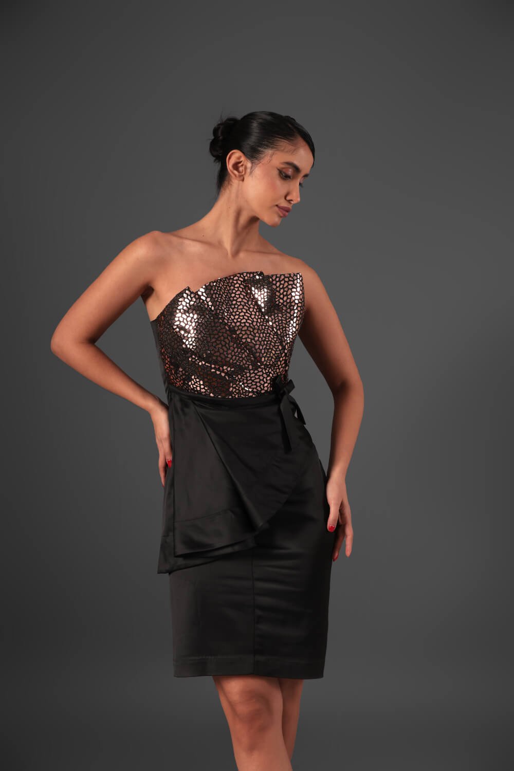 Golden Blink Coord Set - Meeami Fashion