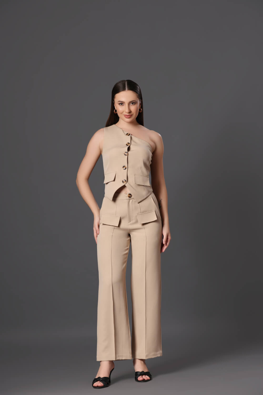 Harmony Waist Coat - Meeami Fashion