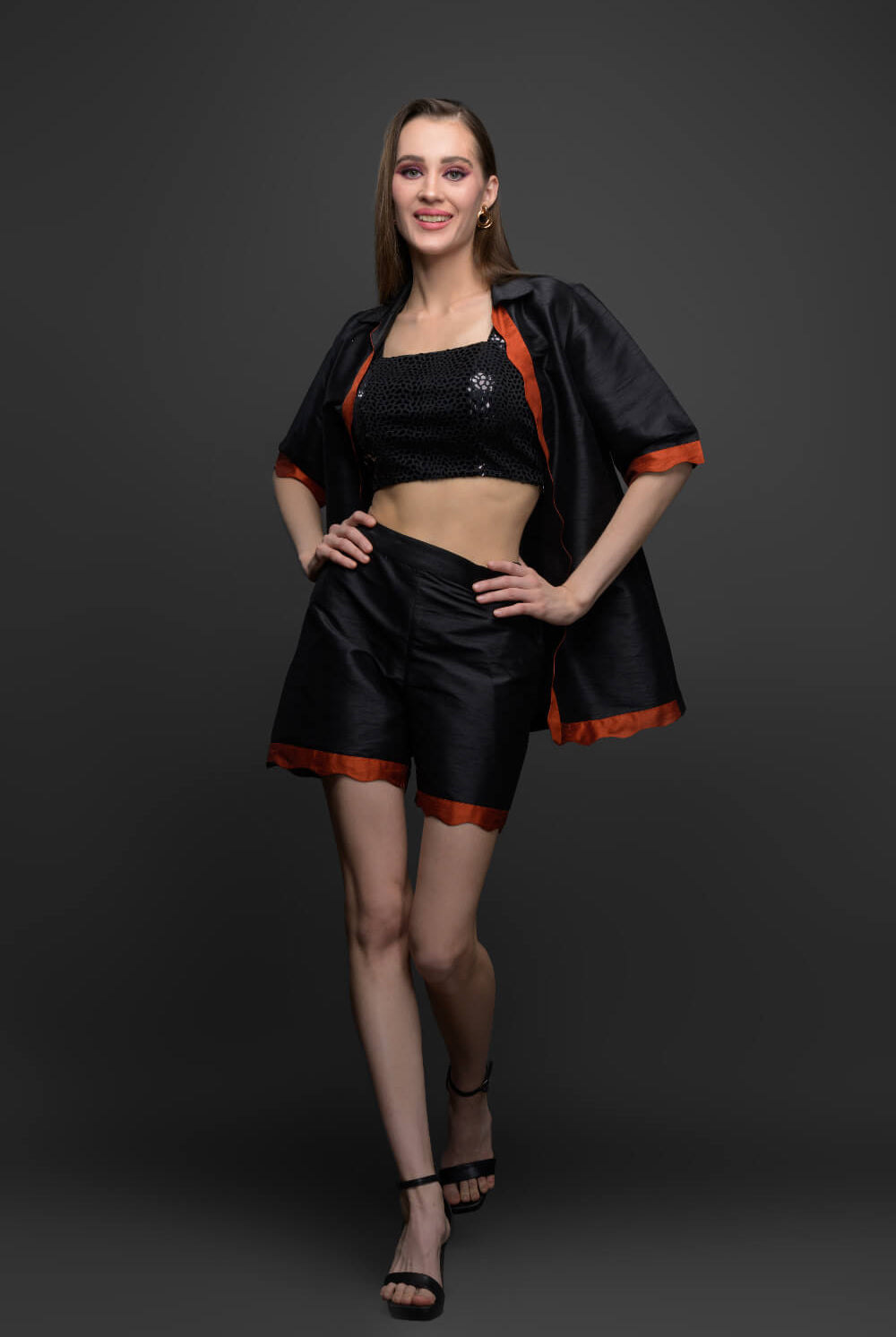 Midnight Dusk Coord Set - Meeami Fashion