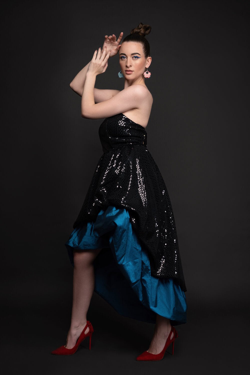 Midnight Mirage Dress - Meeami Fashion