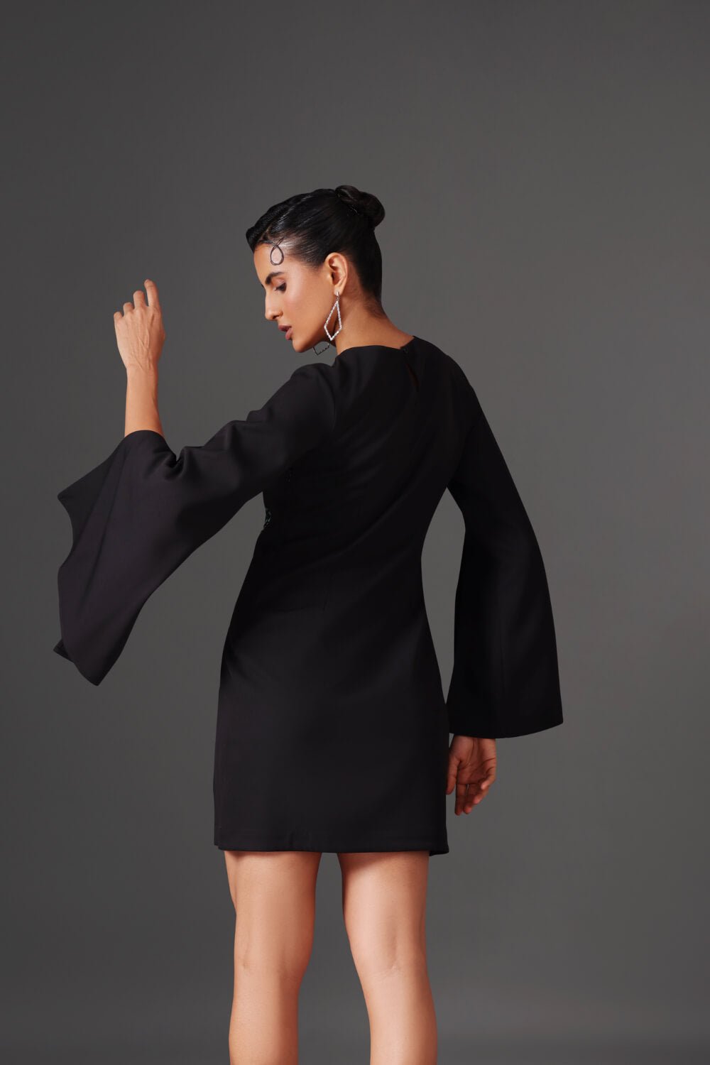 Ombre Mirage Dress - Designer party Cocktail Dress - Meeami Fashion