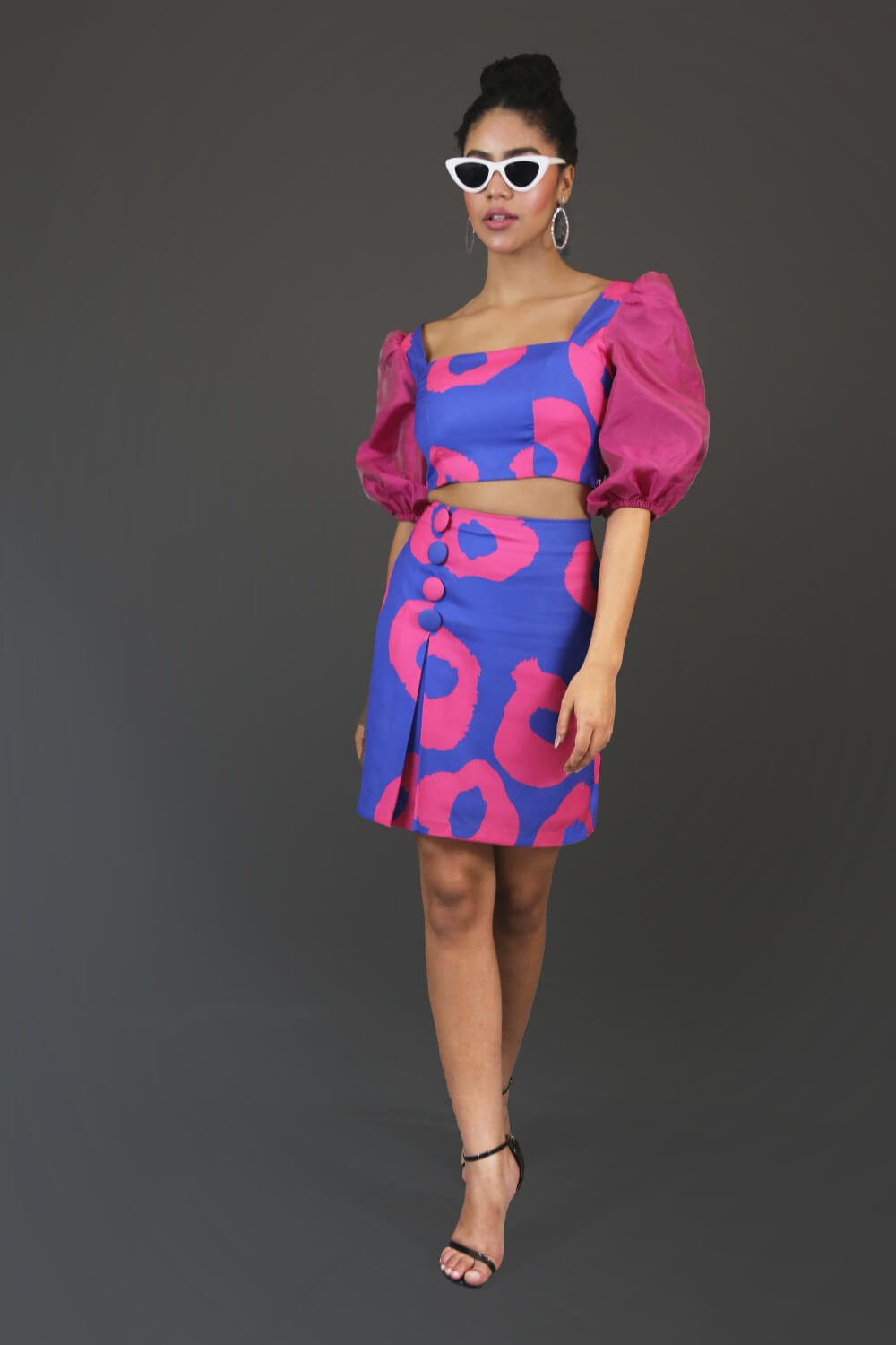 Pink Sky Coord Set - Meeami Fashion