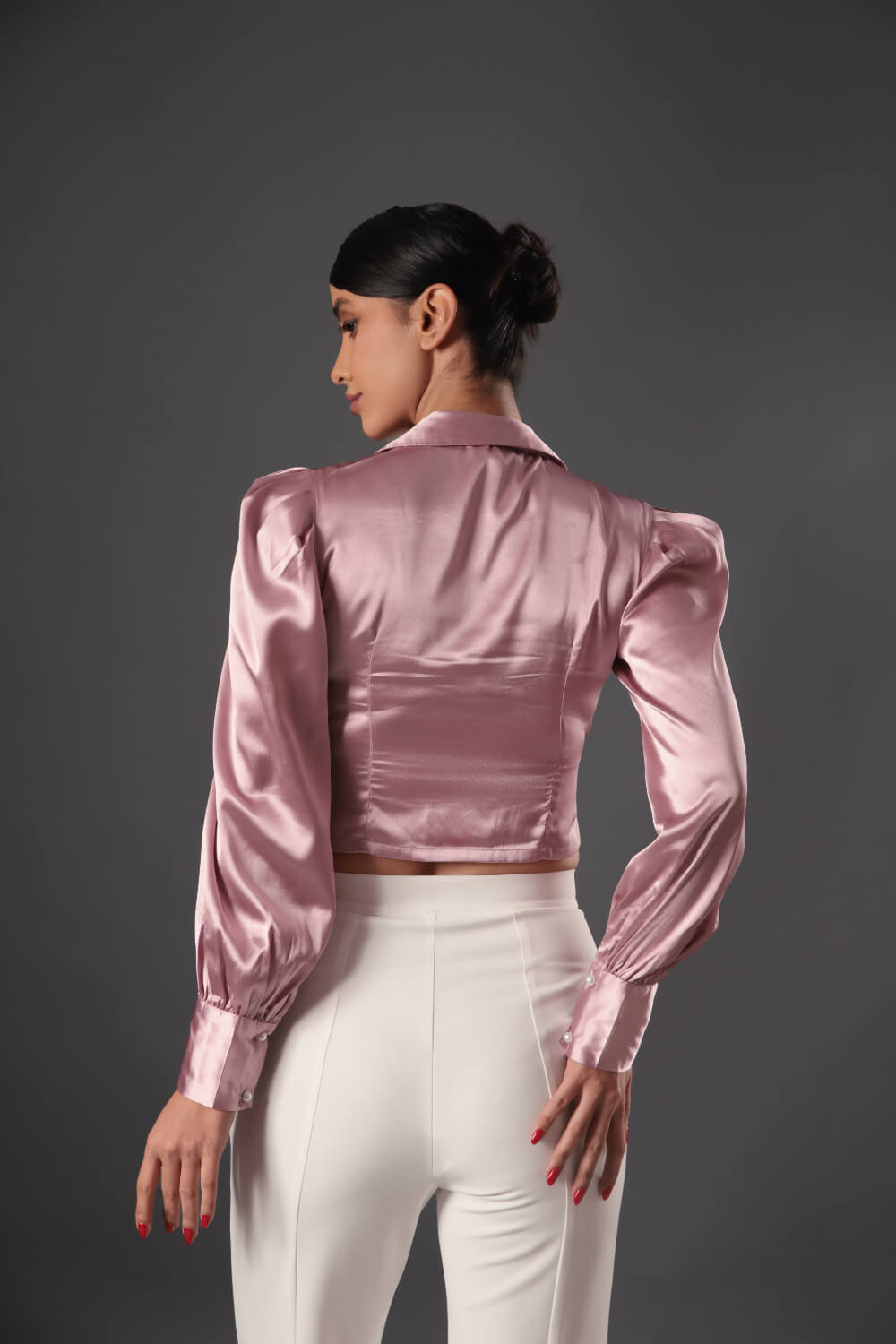 Satin Barbie Coord Set - Meeami Fashion