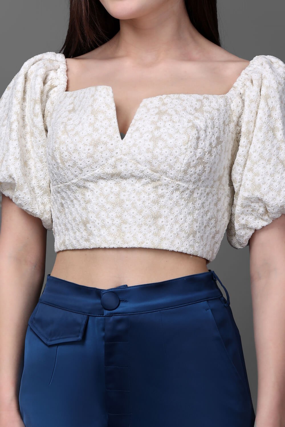 Satin Fusion Coord Set - Meeami Fashion