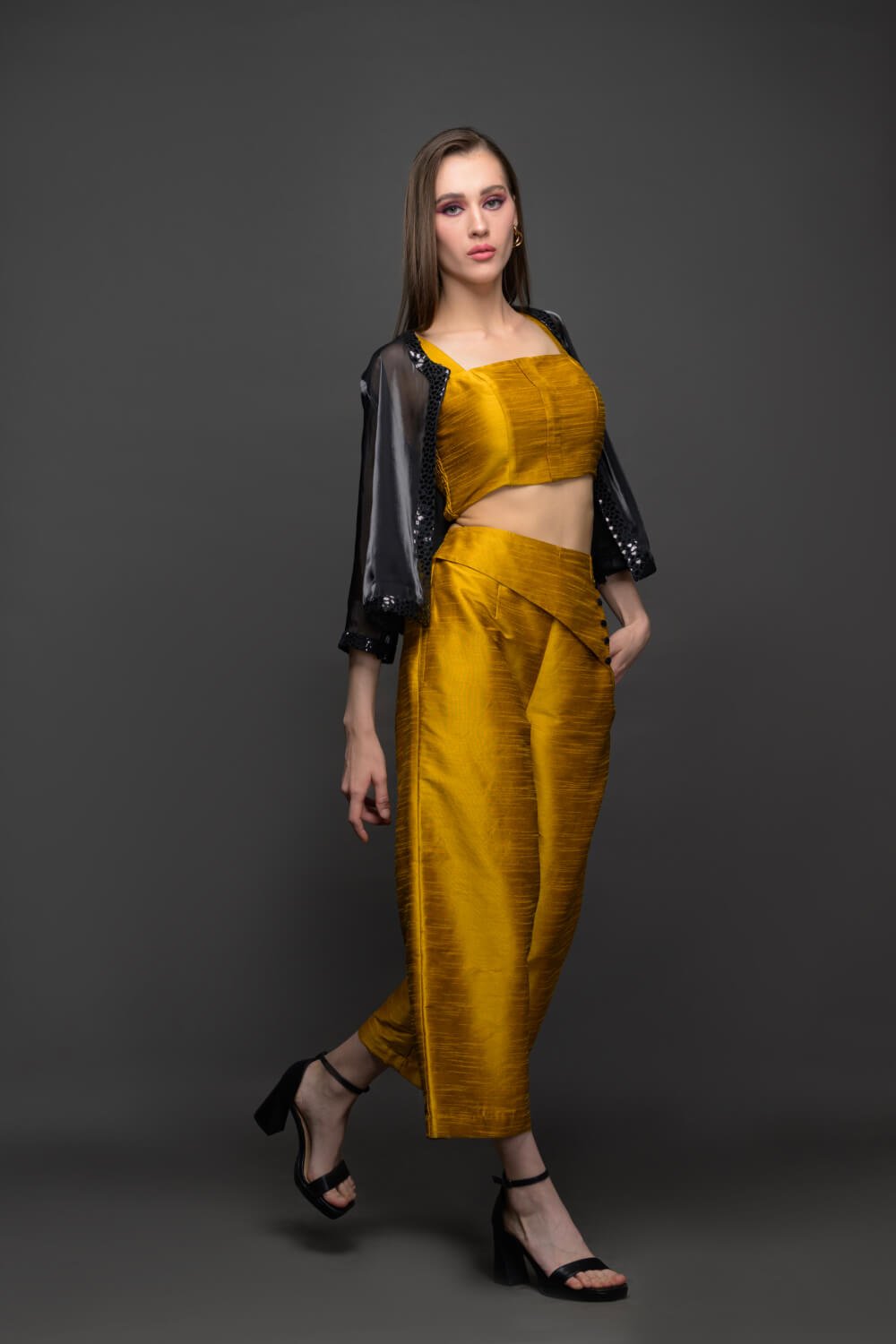 Sunny Side Up Coord Set - Meeami Fashion