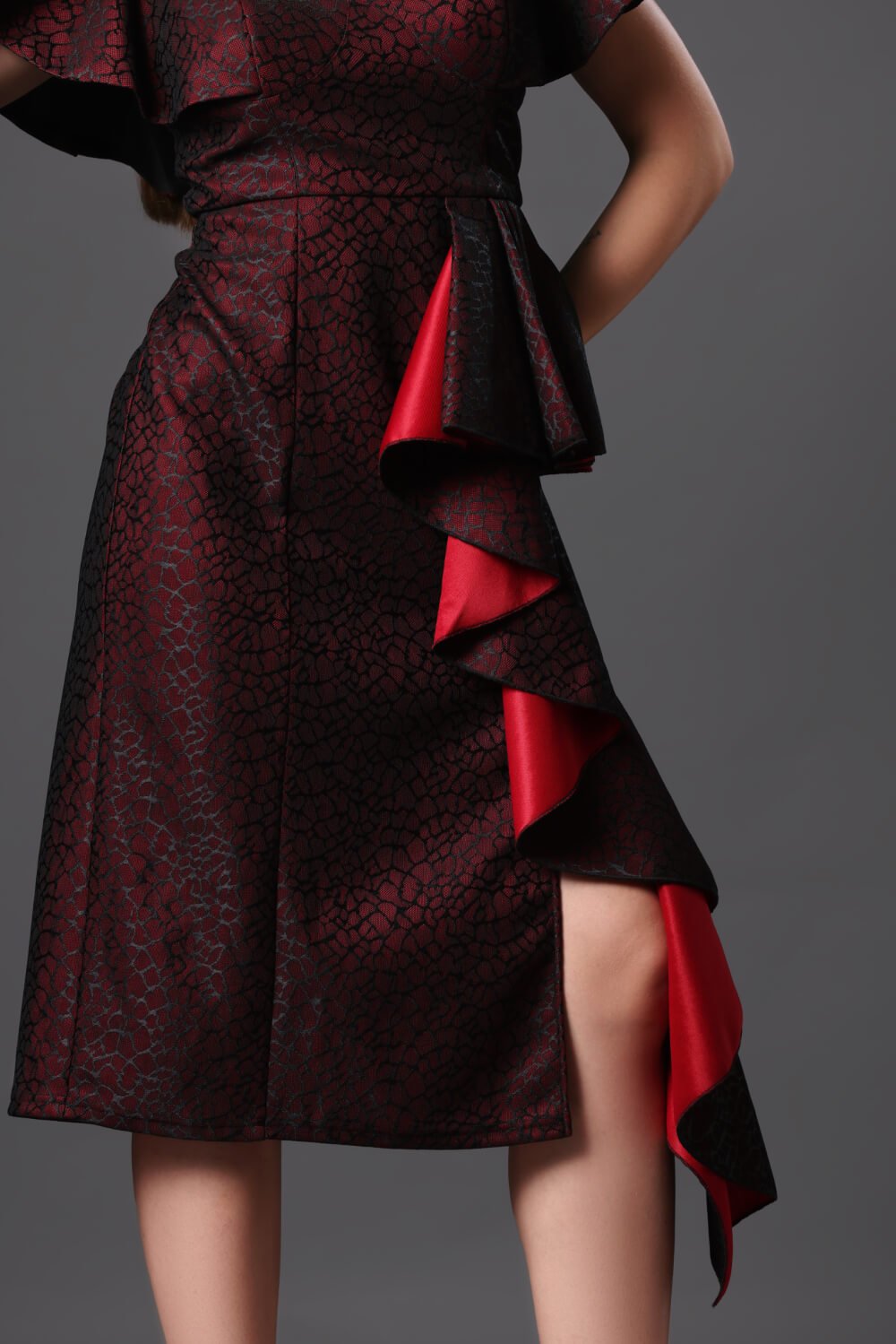 Sweetheart Waves Dress - Meeami Fashion