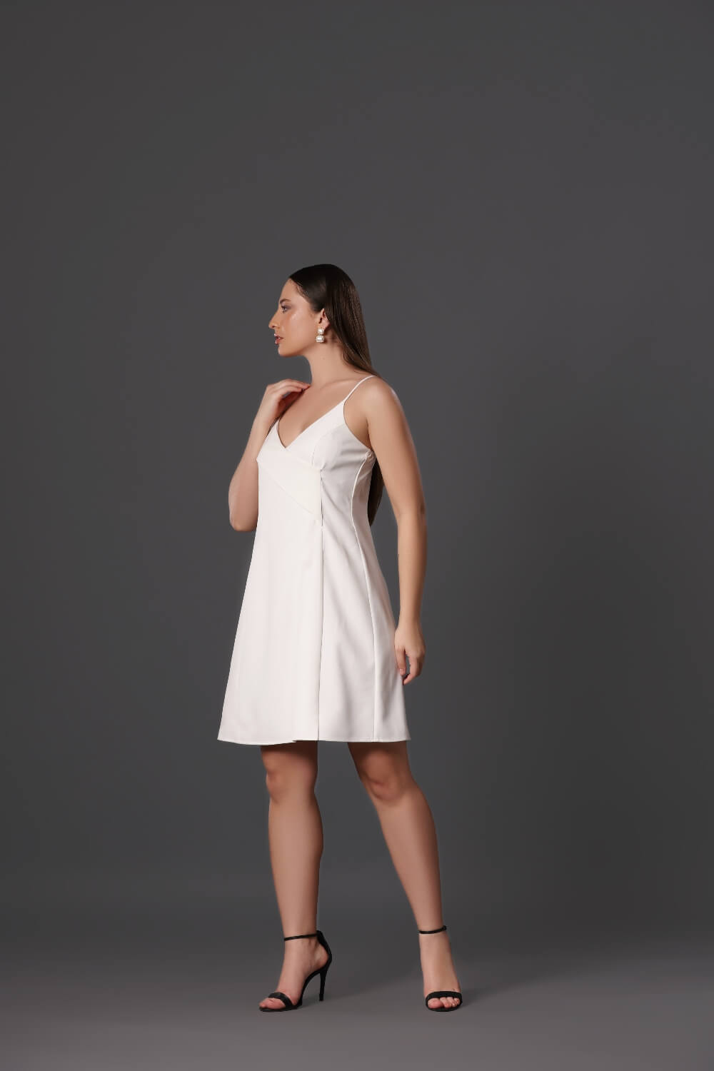 White Ice Dress - Meeami Fashion