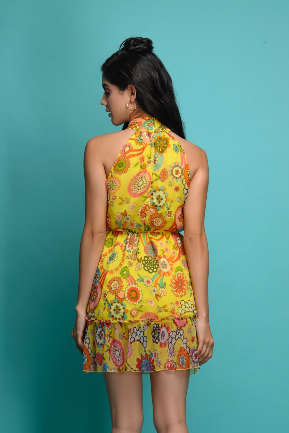 Yellow Mellow Mini Dress