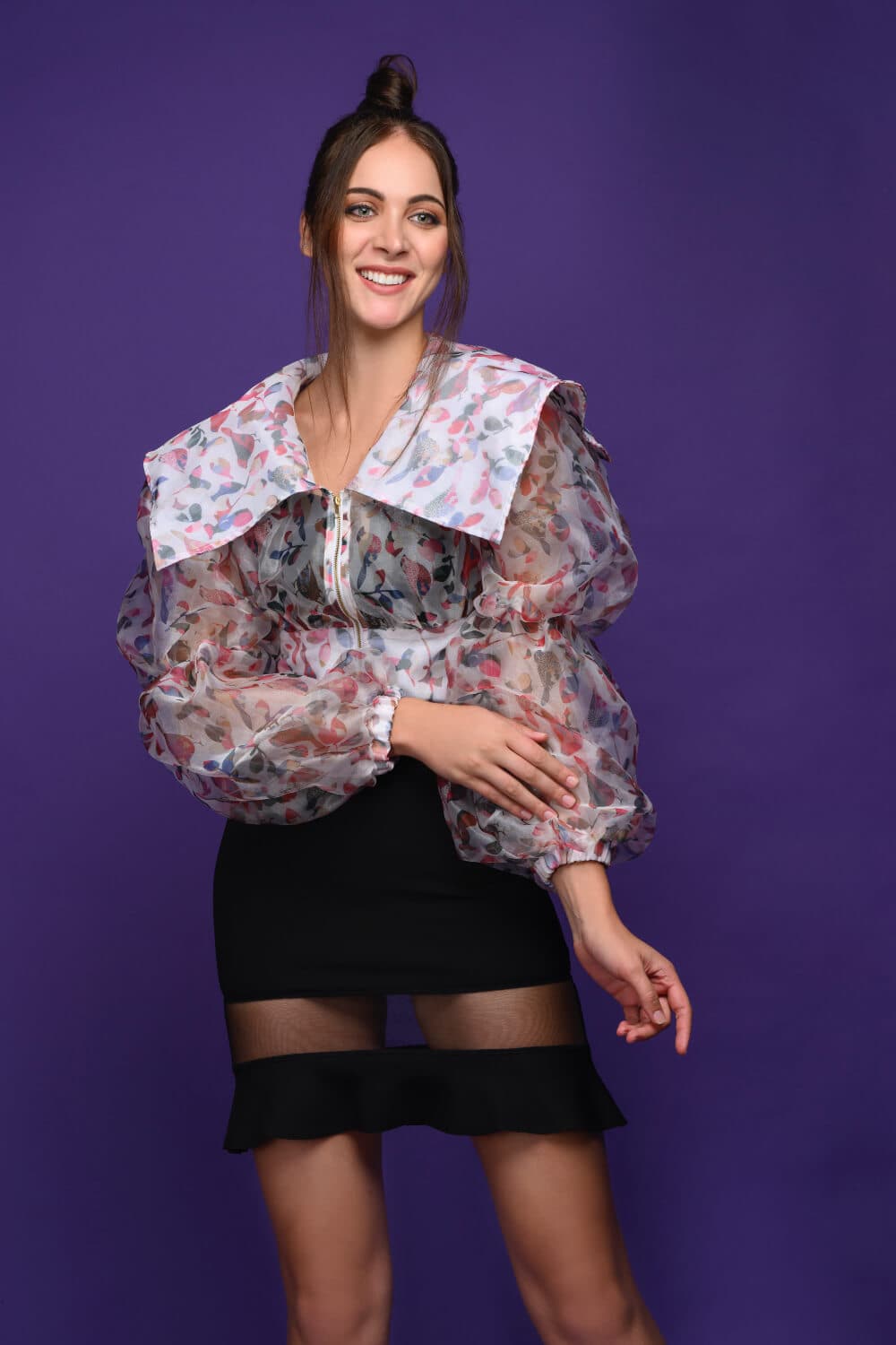 Birdie Puff Love Top - Meeami Fashion