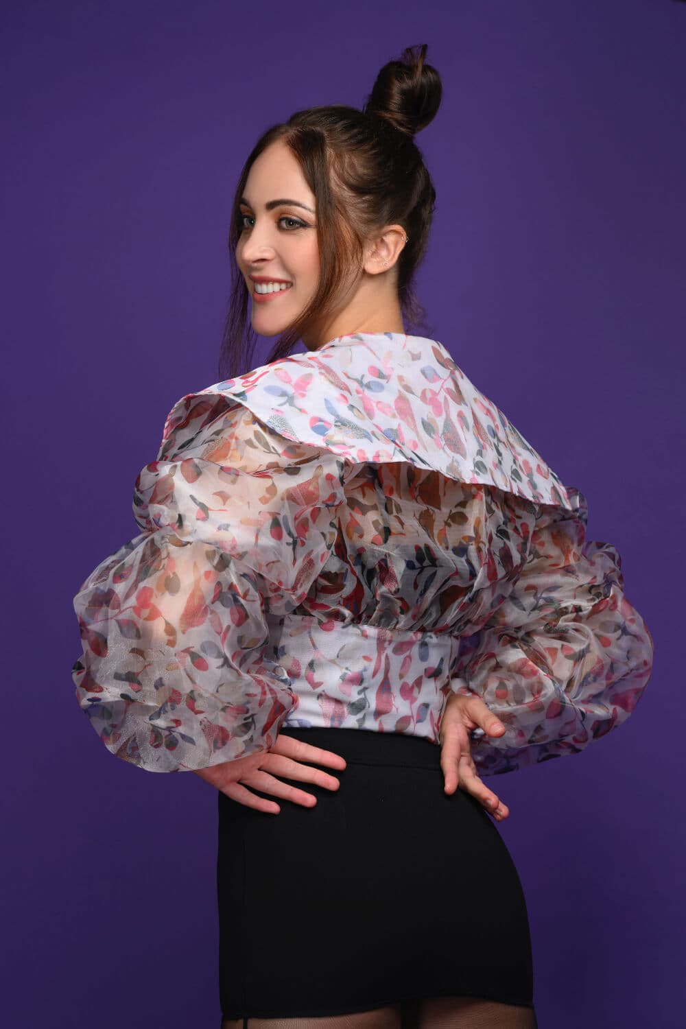 Birdie Puff Love Top - Meeami Fashion