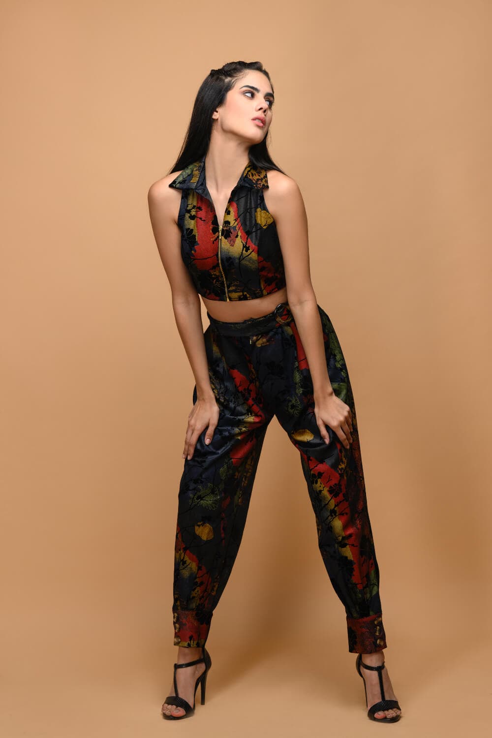 Red Berry Coord - Meeami Fashion