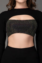 Alihandra Mesh Jumpsuit - Meeami Fashion