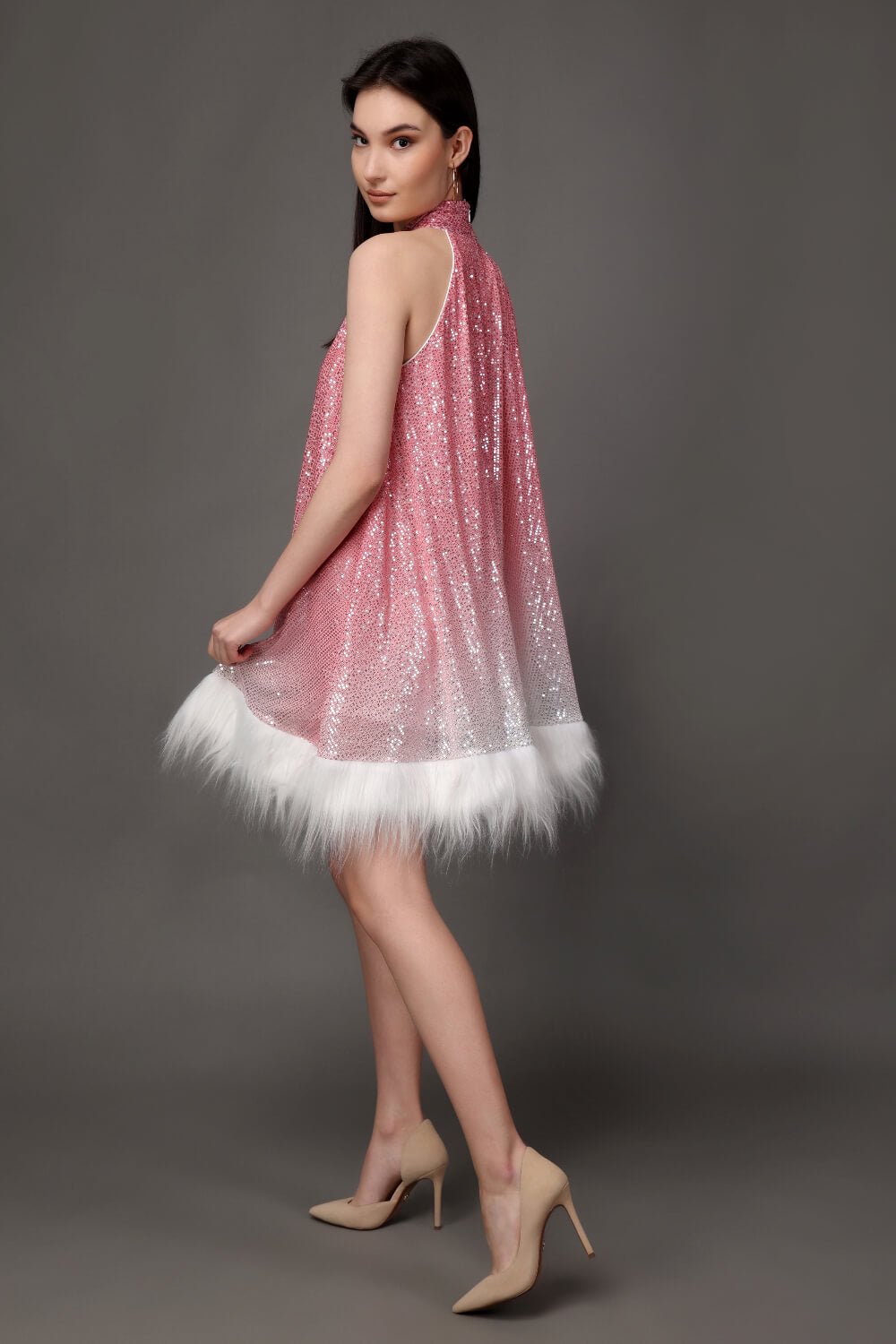 Barbie Ombre Dress - Meeami Fashion