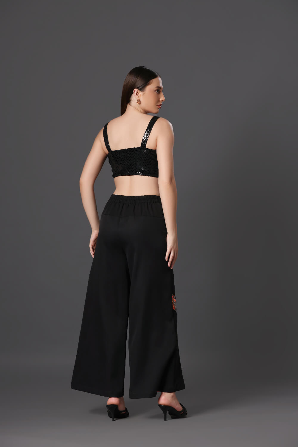Black Coordination Set - Meeami Fashion