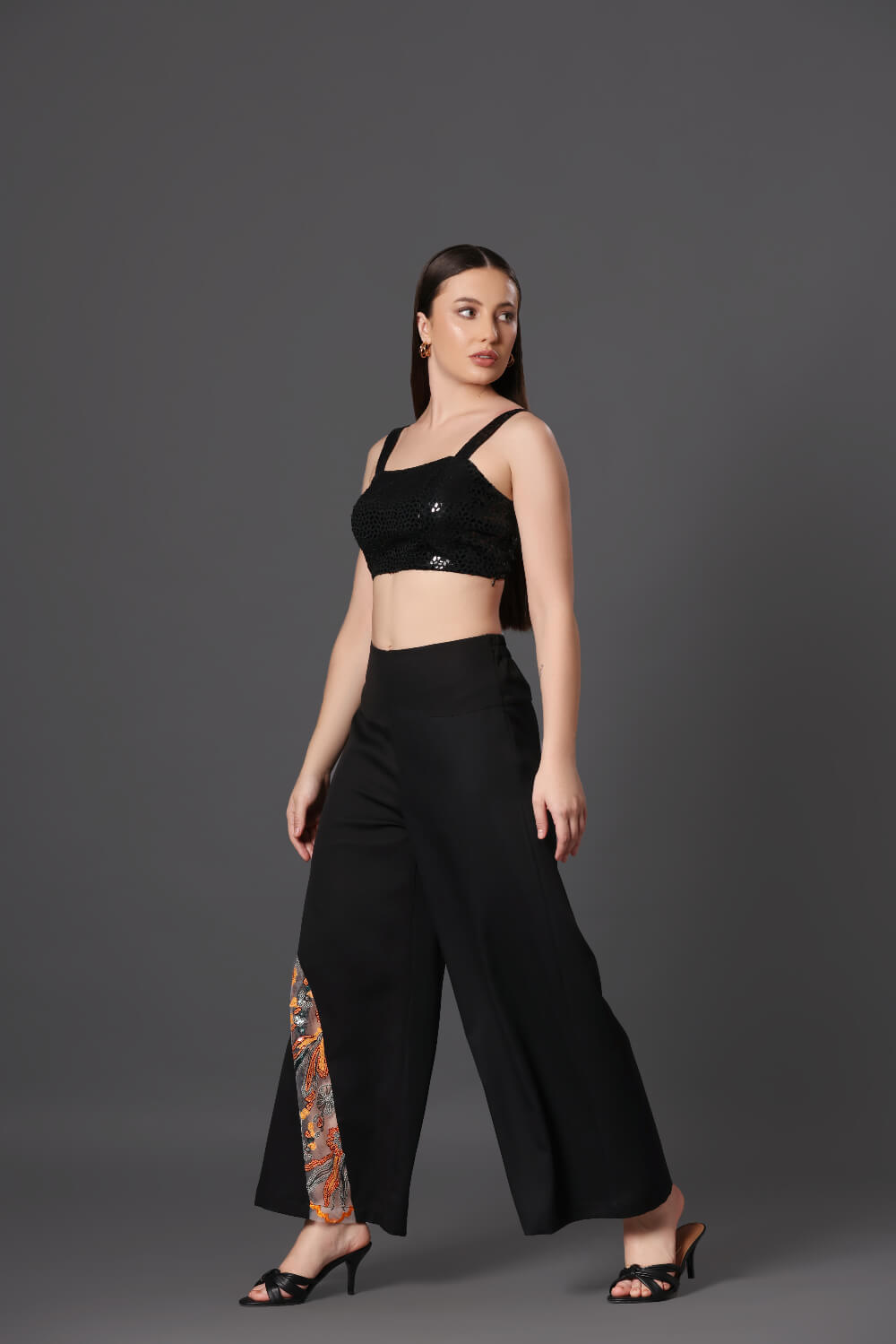 Black Coordination Set - Meeami Fashion
