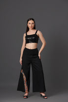 Black Coordination Set - Meeami Fashion