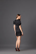 Black Luxe Dress - Meeami Fashion