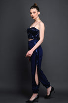 Blue Sapphire Trouser - Meeami Fashion