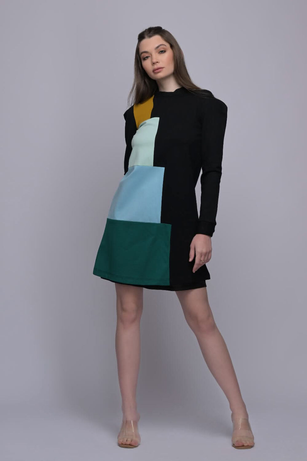 Stylish Women's Colour Block Dress – Meeami Fashion by Amit Bhardwaj