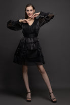 Ebony Glam Dress - Meeami Fashion