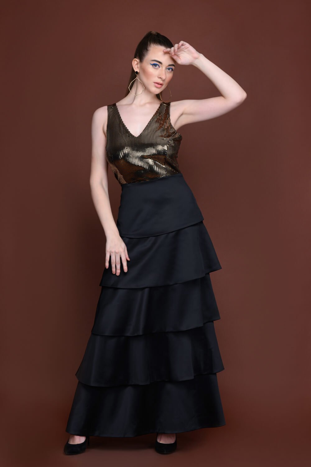 Ebony Layers Couture - Meeami Fashion