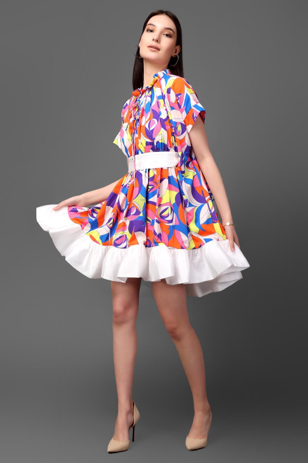 Floral Bloom Dress - Meeami Fashion
