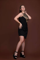 Flurry Choco Dress - Meeami Fashion