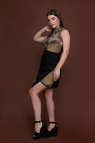 Flurry Choco Dress - Meeami Fashion