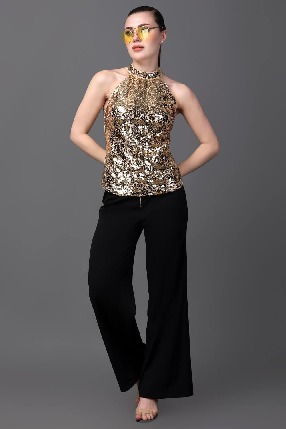 Golden Girl Top - Meeami Fashion