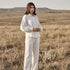 Ivory Elegance Linen Coord Set
