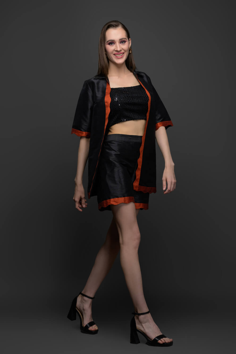 Midnight Dusk Coord Set - Meeami Fashion