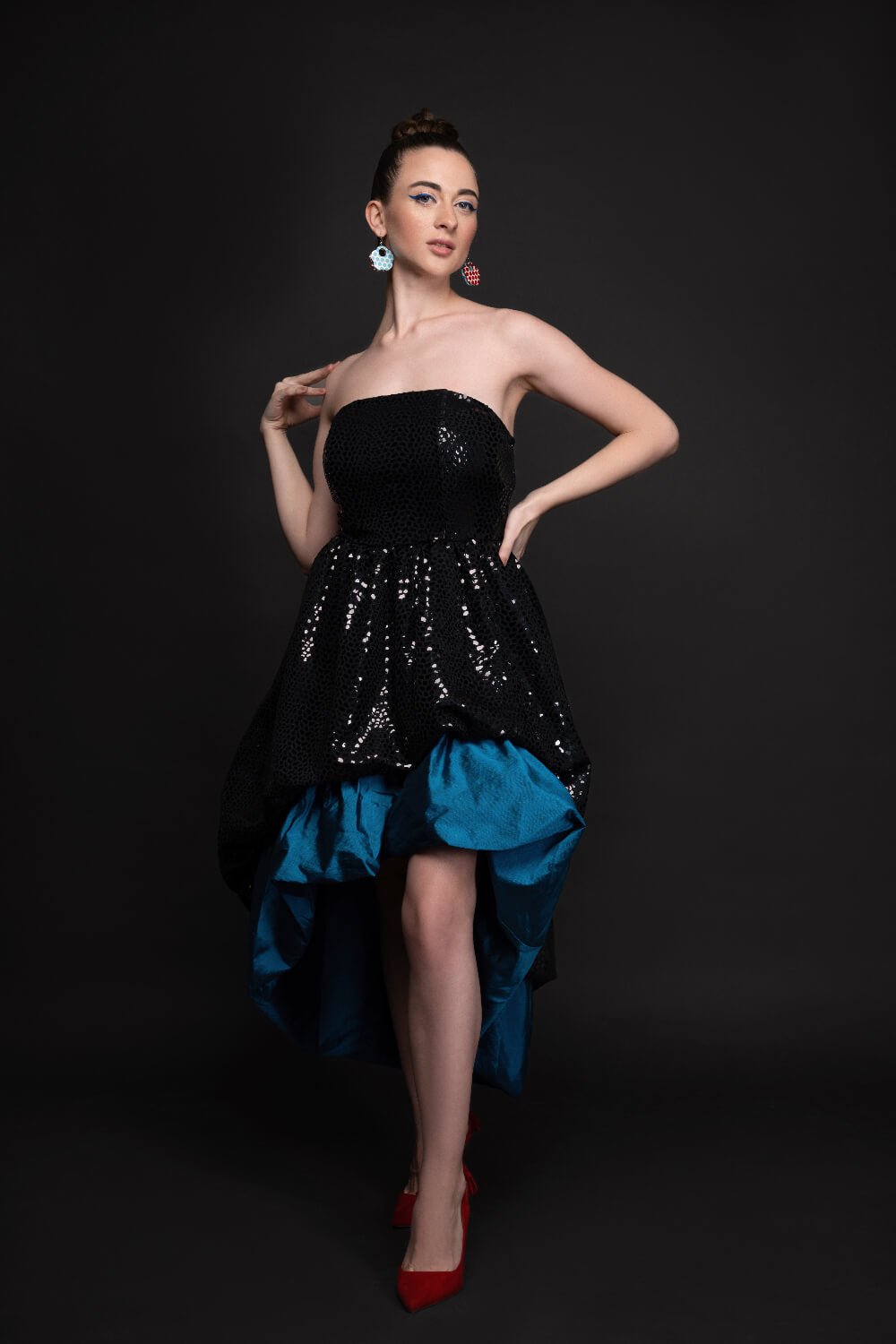 Midnight Mirage Dress - Meeami Fashion