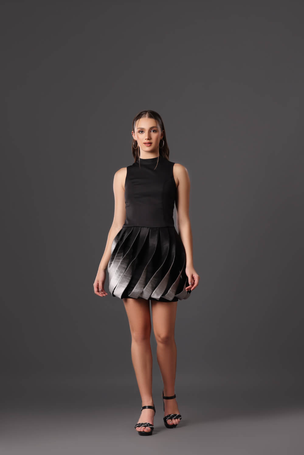 Moonlight Noir Dress - Meeami Fashion