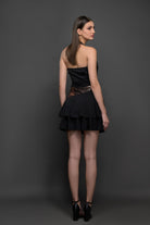 Onyx Glamour Dress - Meeami Fashion