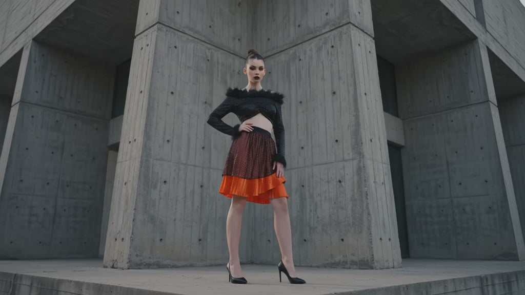 Orange Candy Coord Set - Meeami Fashion