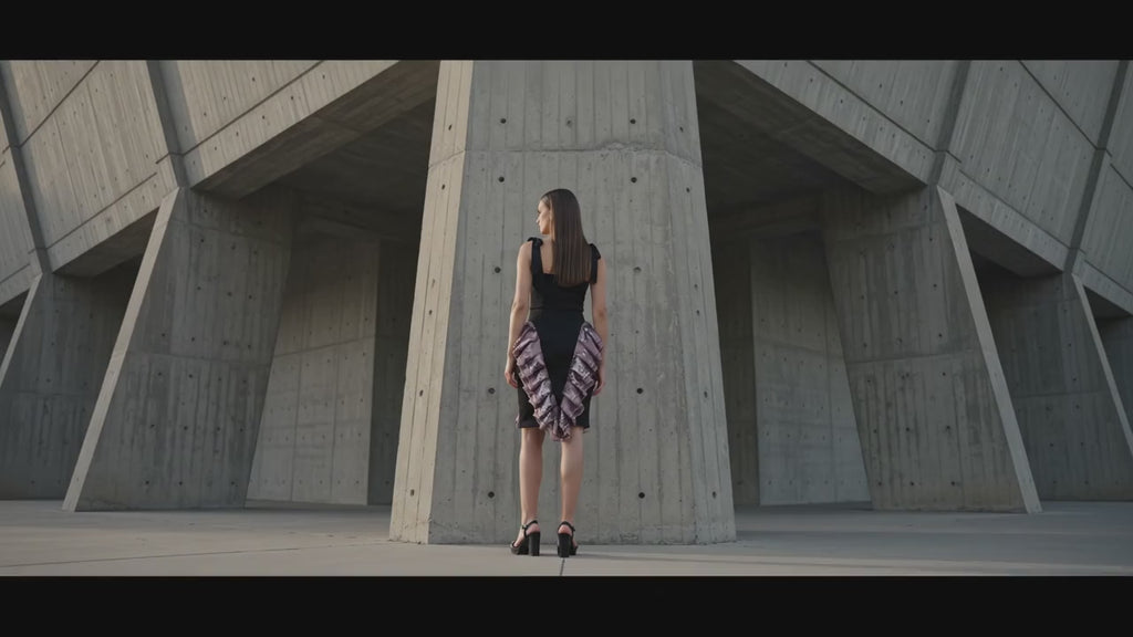 Ruffle Luxe Dress - Meeami Fashion
