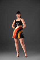 Retro Spectrum Dress - Meeami Fashion