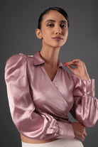 Satin Barbie Top - Meeami Fashion