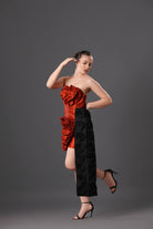 Scarlet Rose Dress - Meeami Fashion