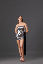 Sparking Roses Dress - Meeami Fashion