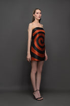 Spiral Inferno Dress - Meeami Fashion