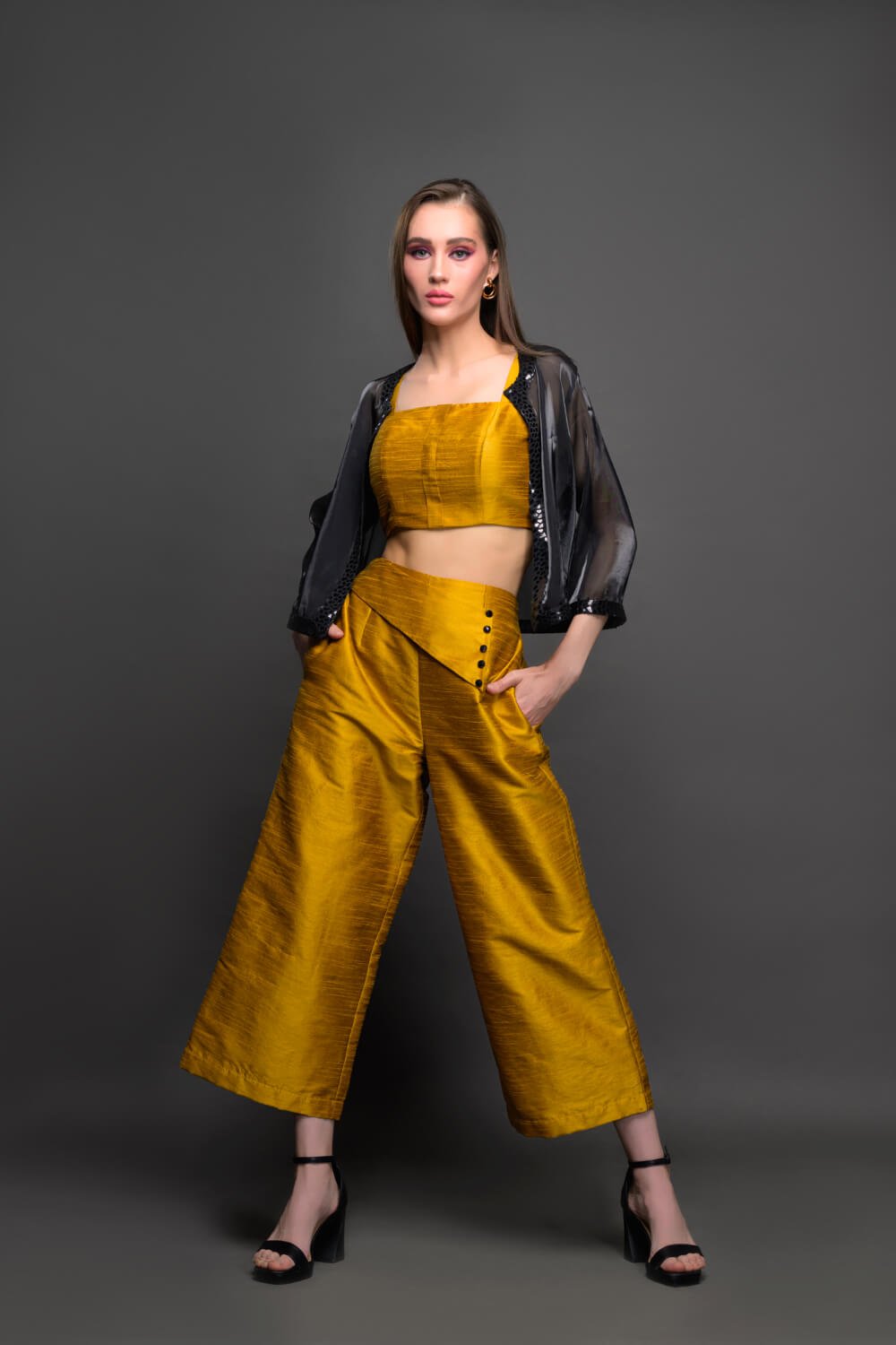 Sunny Side Up Coord Set - Meeami Fashion